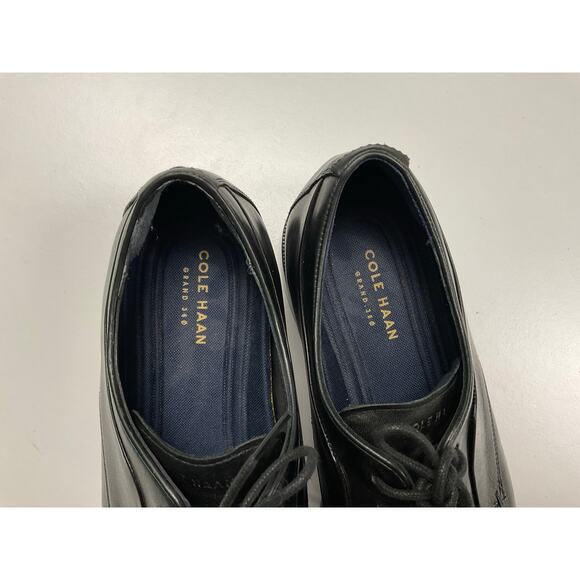Cole Haan Grand 360 Black Leather Harrison Oxford Cap Toe Dress Shoes Size 9M main image 3